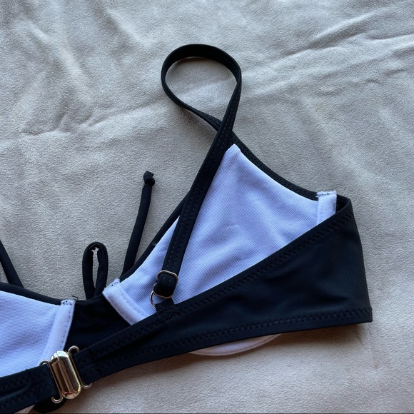 - 👙3/20 Black Underwire Bikini Top - Picture 3 of 12